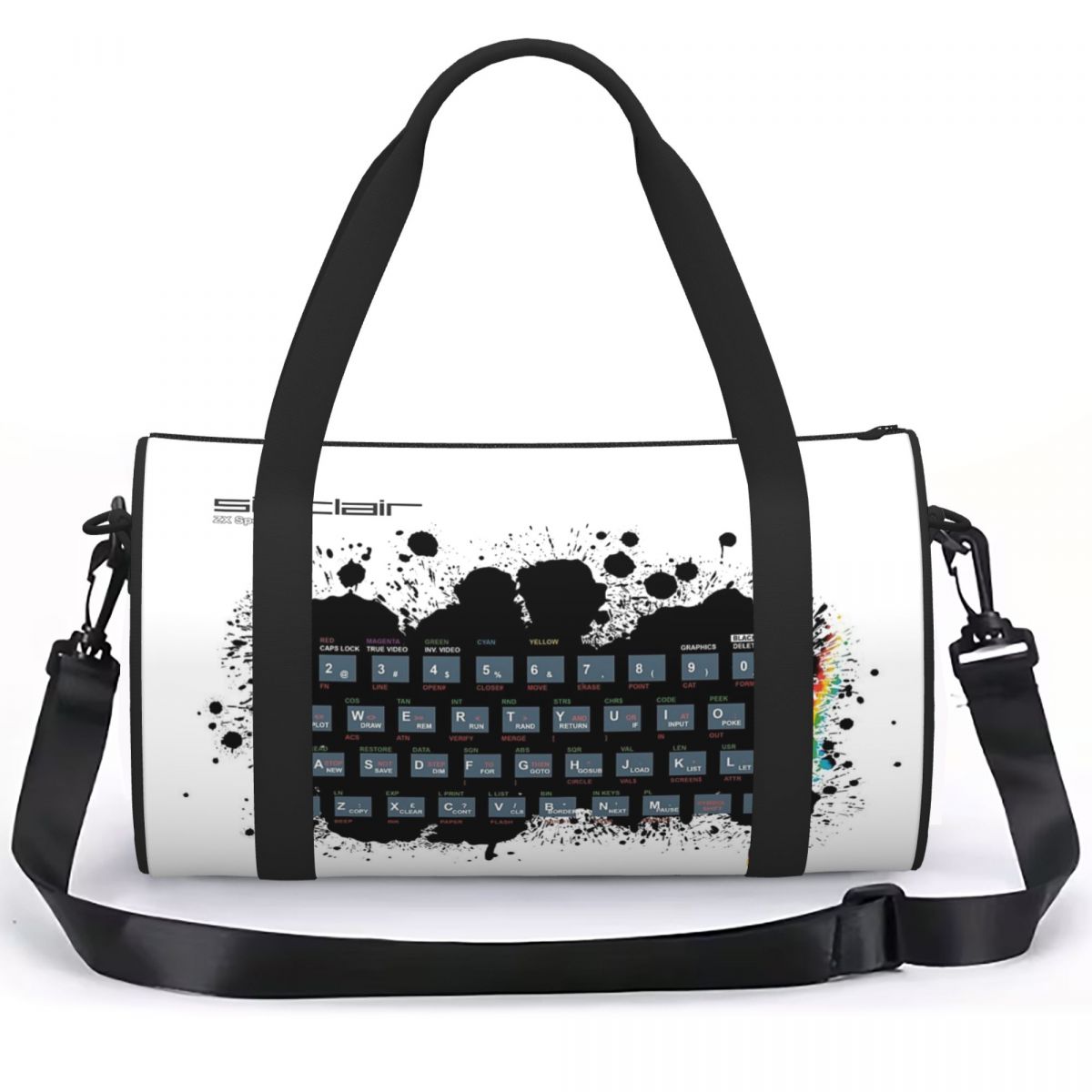 Retro Gaming Zx Spectrum - حقيبة سفر ريترو جيمنج آرت -