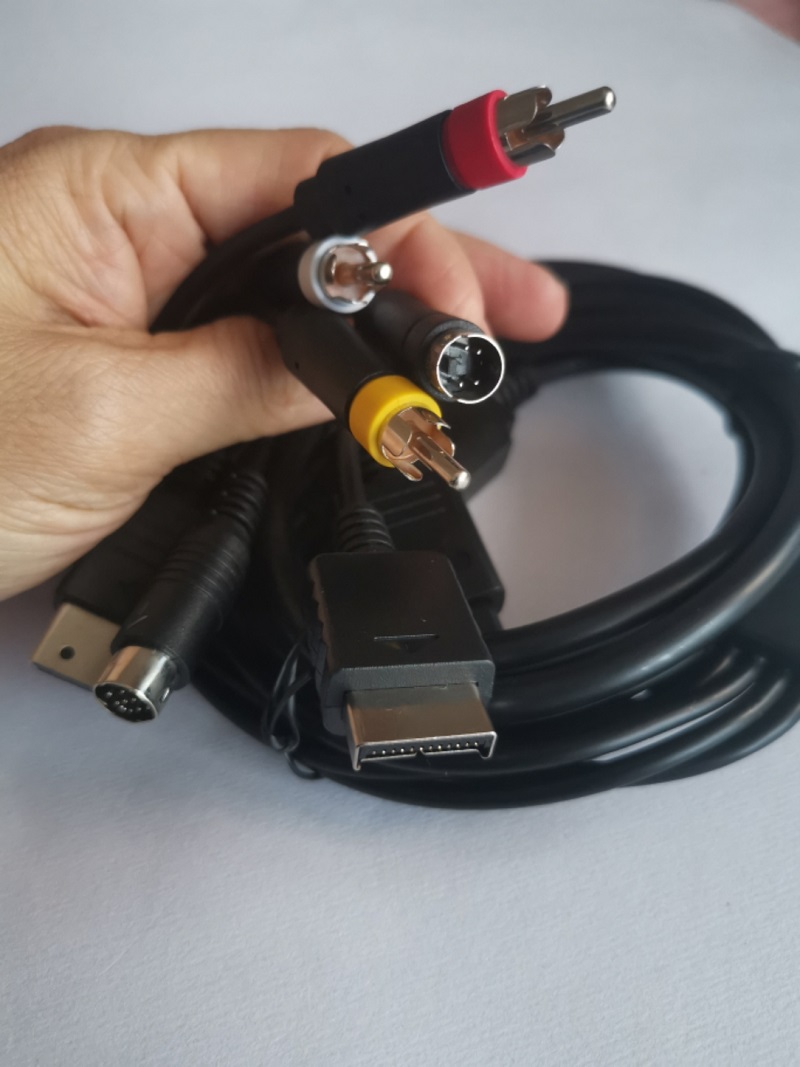 Retro Gaming Cable - AV-S RCA فيديو الصوت كابل ل