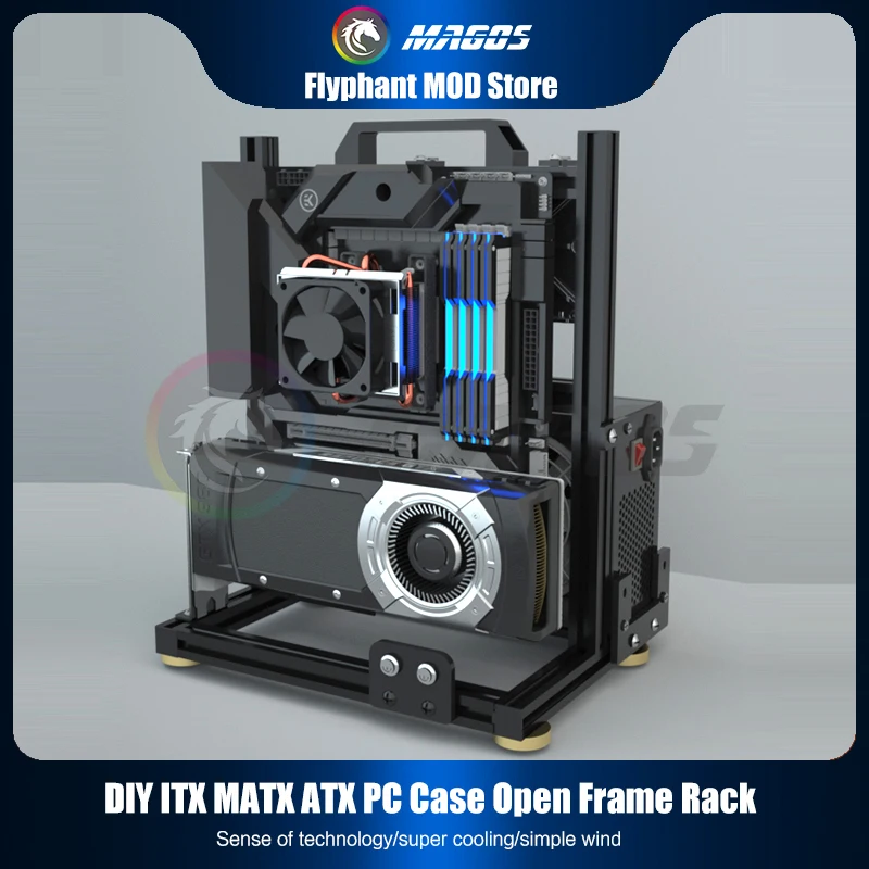 Retro Gaming Pc Case - خزانة ألعاب تصنعها بنفسك ، هيكل