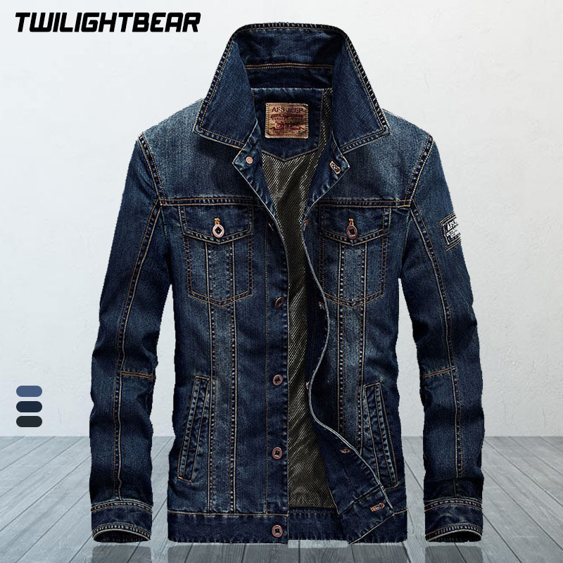 Retro Gaming Jacket - جاكيت دينيم رجالي عالي الجودة مقاس