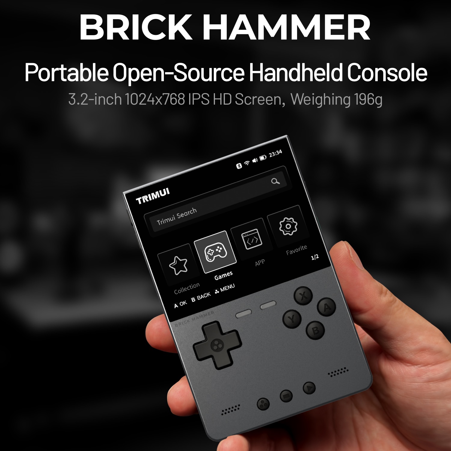 Retro Gaming Linux - TRIMUI BRICK HAMMER ريترو وحدة تحكم