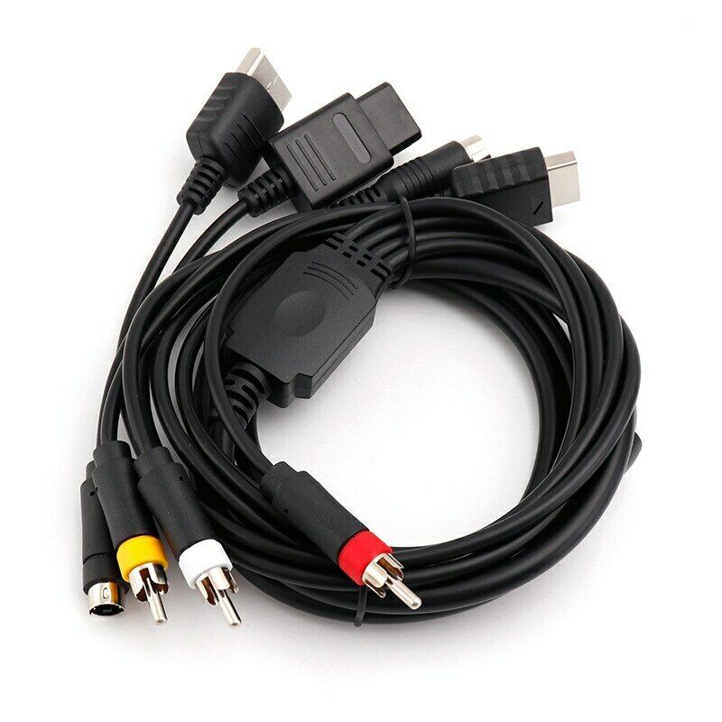 Retro Gaming Cable - كابل فيديو AV S متعدد في