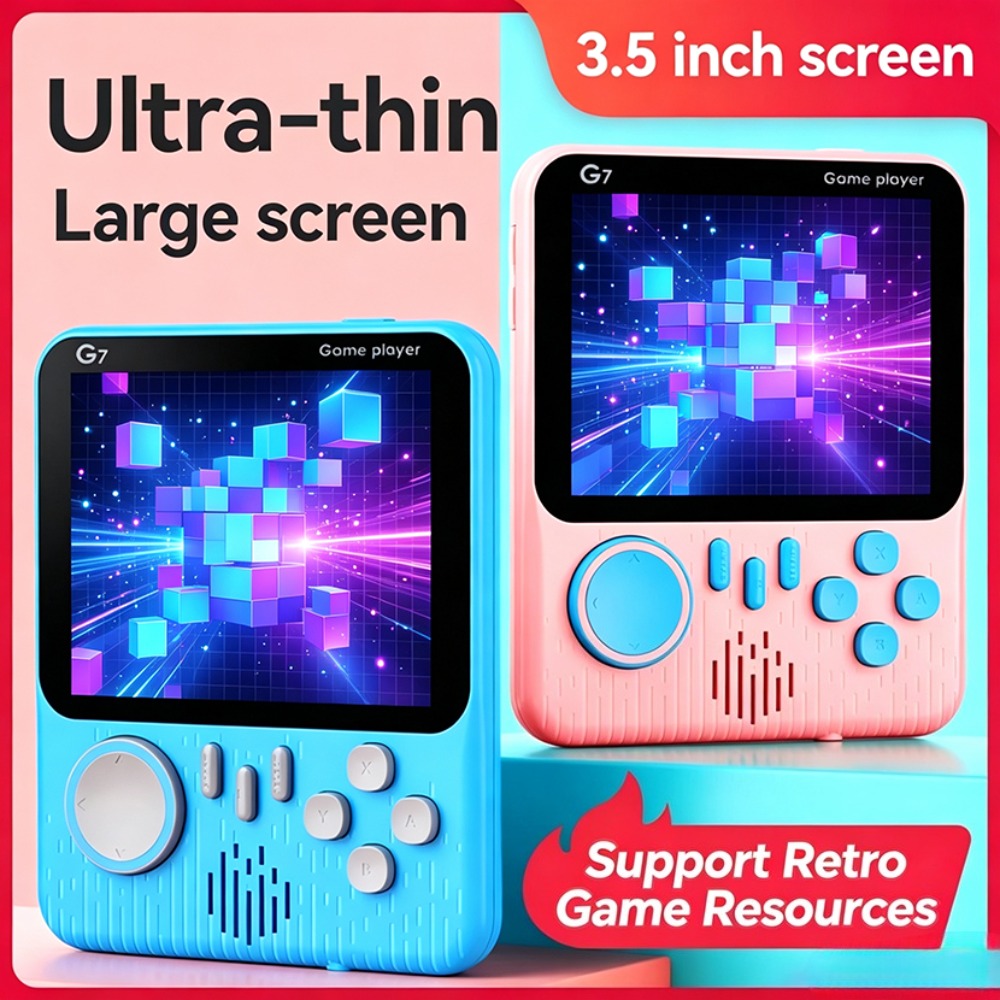 Retro Gaming Cable - جهاز ألعاب محمول G7 بتصميم ريترو