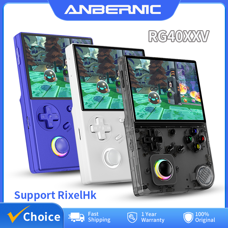 ANBERNIC RG40XXV ريترو وحدة تح - مراجعة Retro Gaming Linux وسعره