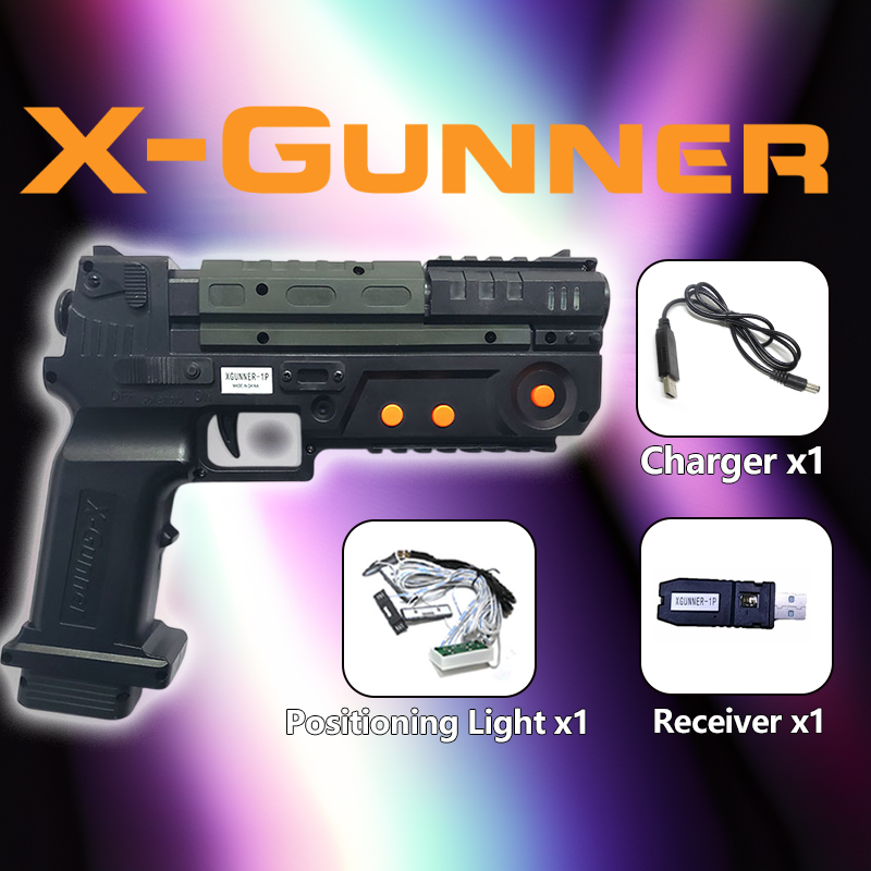 مسدس ضوئي لاسلكي X-GUNNER لمحا - مراجعة Retro Gaming Gun وسعره