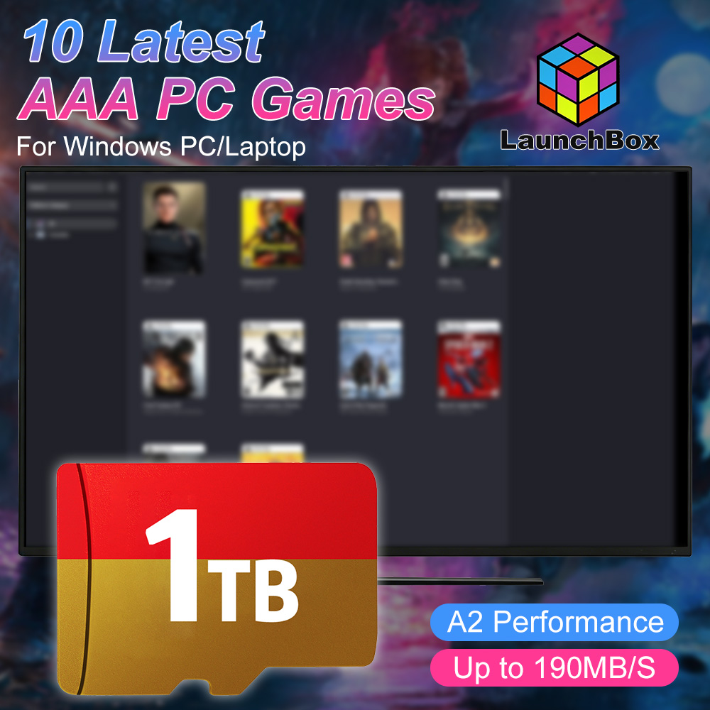 بطاقة ذاكرة JMachen سعة 1 تيرا - مراجعة Retro Gaming Windows وسعره