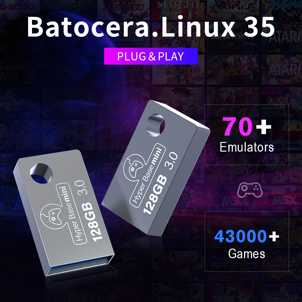محرك أقراص فلاش USB صغير محمول - مراجعة Retro Gaming Emulator Pc وسعره