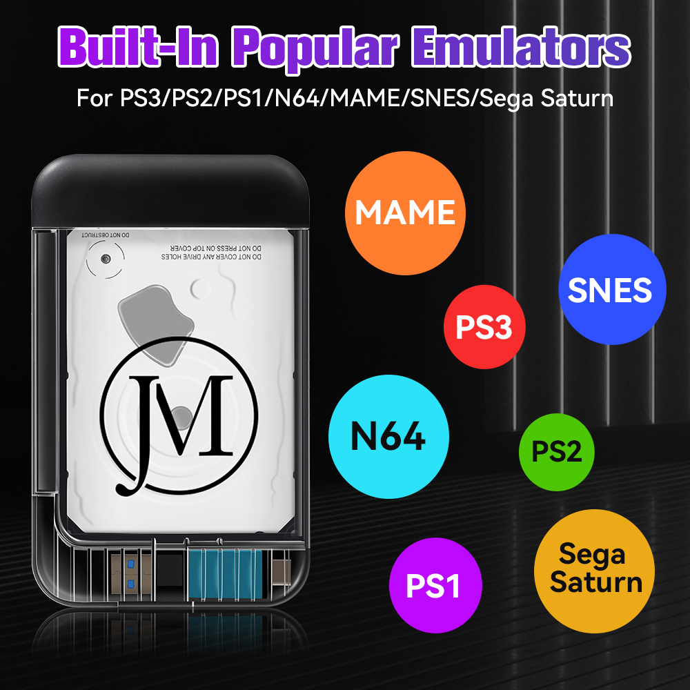 RB500G/2T ريترو لعبة HDD المدم - مراجعة Retro Gaming Emulator Pc وسعره