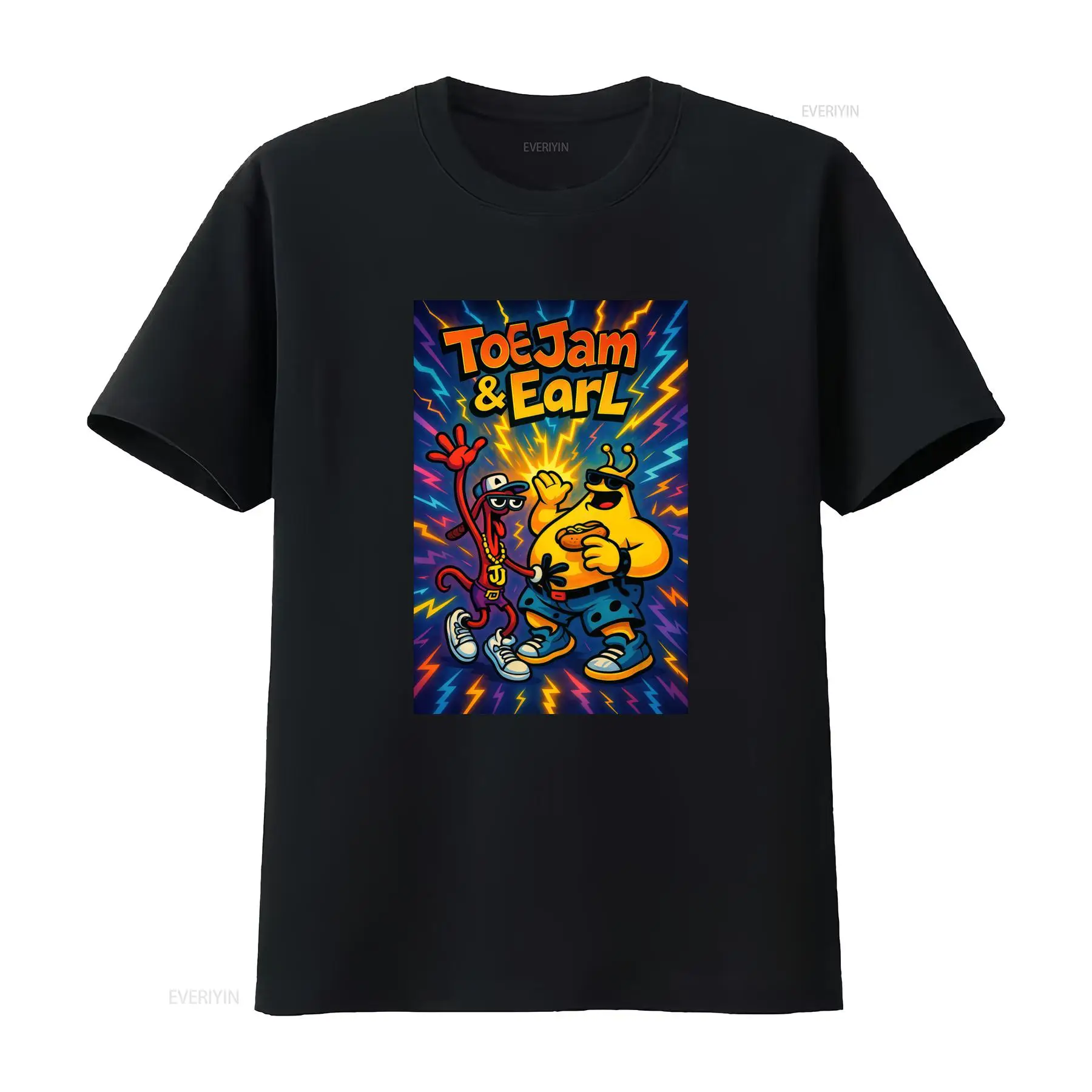 تي شيرت Toejam Earl Retro لألع - مراجعة Retro Gaming Icons وسعره