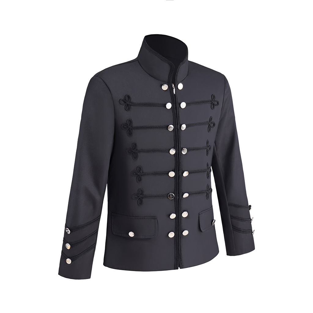 جاكيت رجالي أسود عسكري، معطف ف - مراجعة Retro Gaming Jacket وسعره