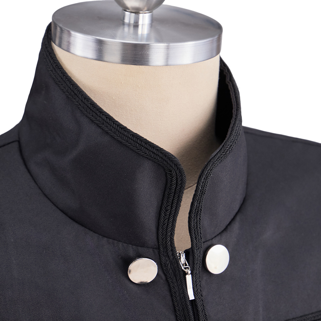 جاكيت رجالي أسود عسكري، معطف ف - مراجعة Retro Gaming Jacket وسعره