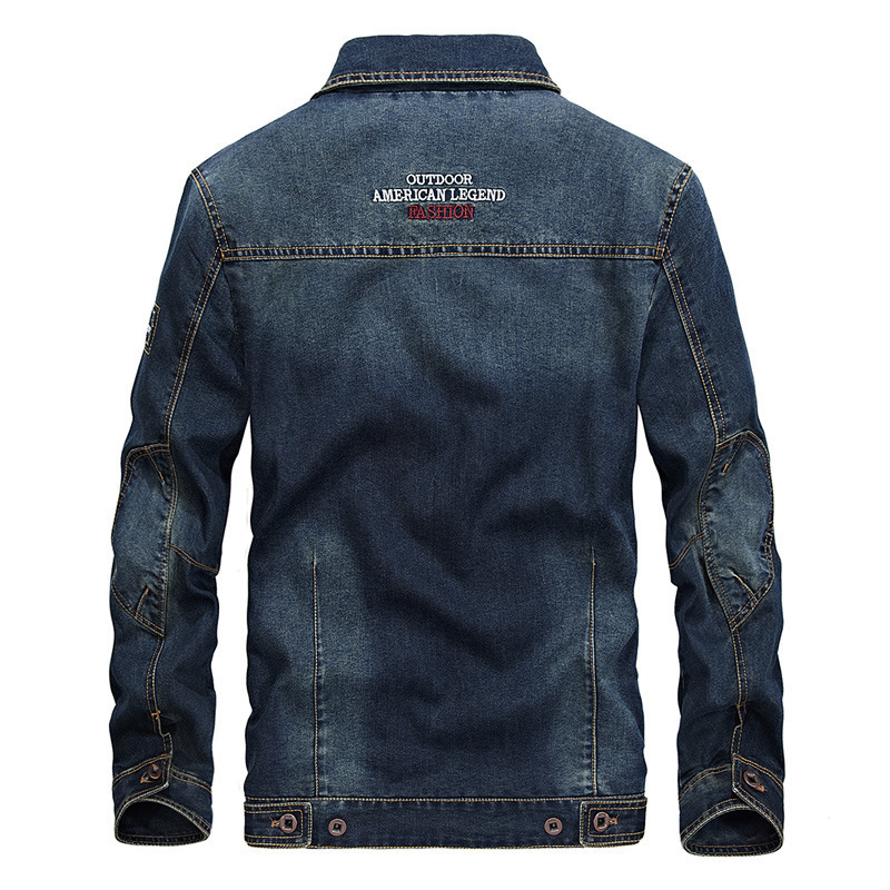 جاكيت دينيم رجالي عالي الجودة  - مراجعة Retro Gaming Jacket وسعره