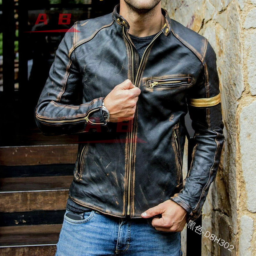جاكيت جلد ريترو للدراجات النار - مراجعة Retro Gaming Jacket وسعره