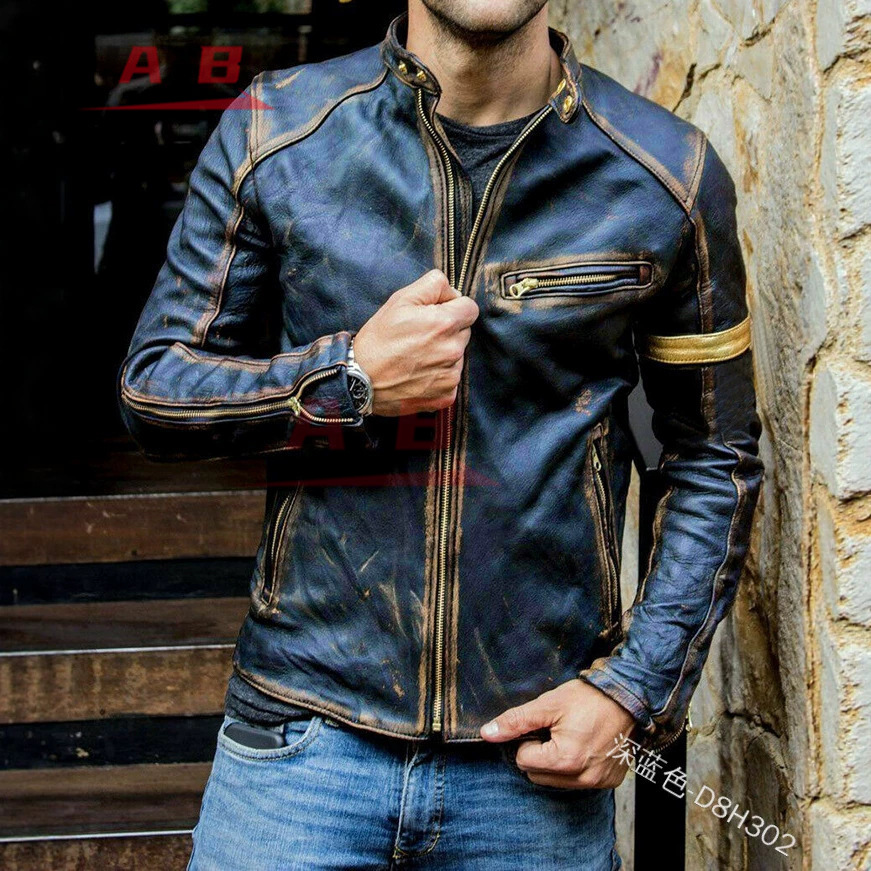 جاكيت جلد ريترو للدراجات النار - مراجعة Retro Gaming Jacket وسعره