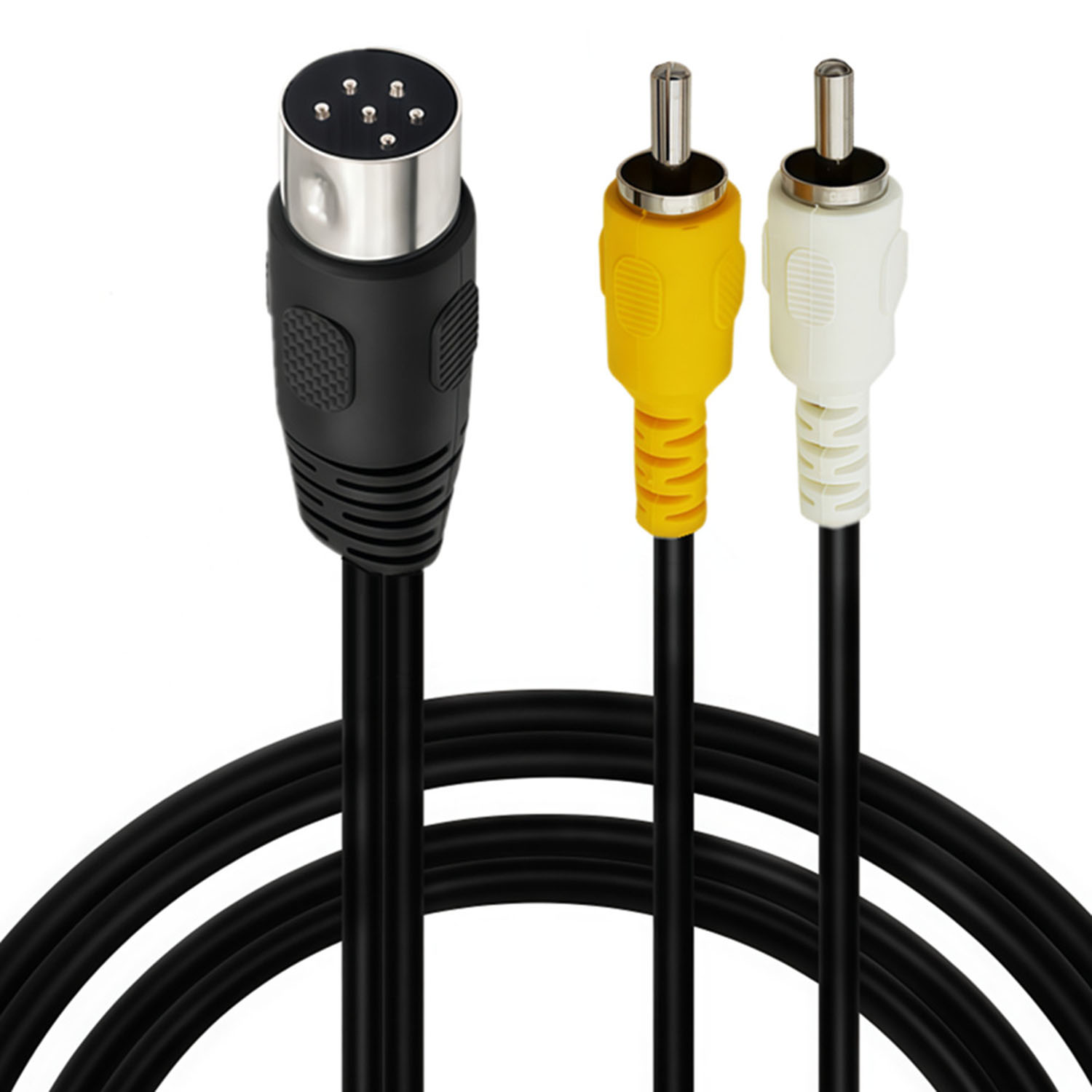 كابل إشارة AV مركب DIN 6 دبابي - مراجعة Retro Gaming Cable وسعره