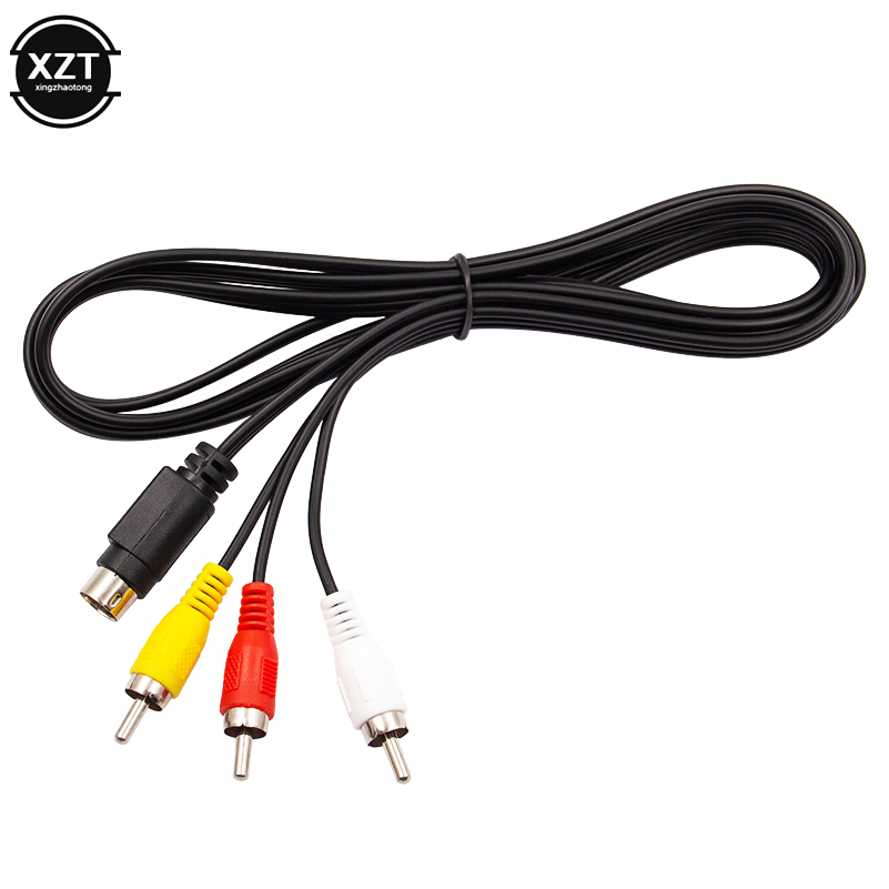 1.8 متر ريترو بت AV RCA الصوت  - مراجعة Retro Gaming Cable وسعره