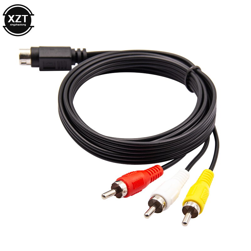 1.8 متر ريترو بت AV RCA الصوت  - مراجعة Retro Gaming Cable وسعره