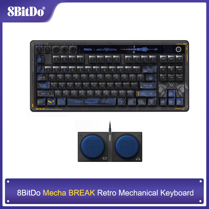لوحة مفاتيح ميكانيكية 8BitDo R - مراجعة Retro Gaming Windows وسعره